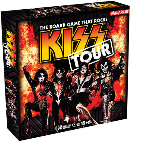 KISS  KISS TOUR Board Game (Board Game, Table Top Game) Board Games
