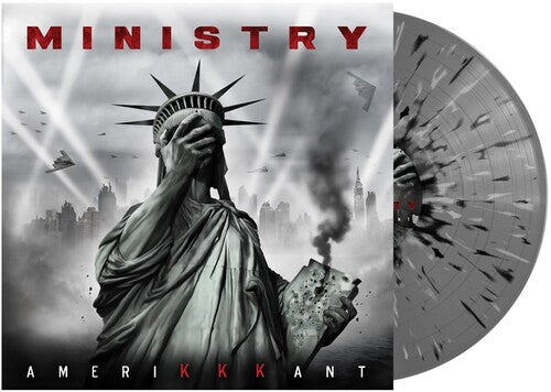 Ministry Amerikkkant (Colored Vinyl, Gray, Black & White Splatter, Gatefold LP Jacket) Vinyl