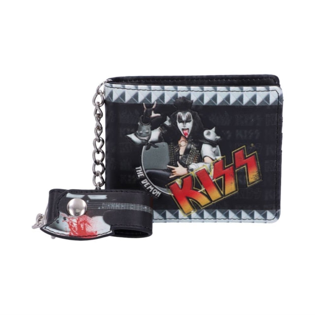 Kiss The Demon Wallet With Chain Accessories