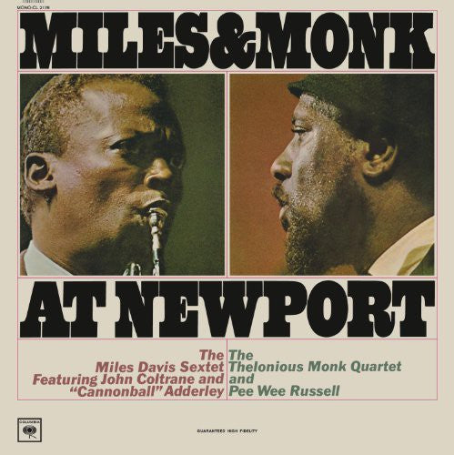 Miles Davis & Thelonious Monk Miles & Monk At Newport Vinyl