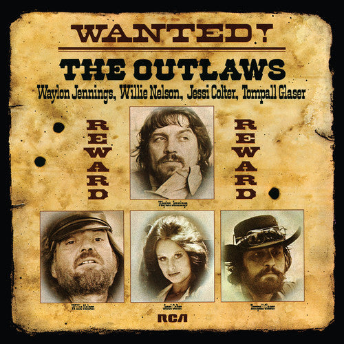 Waylon Jennings, Willie Nelson, Jessi Colter, Tompall Glaser Wanted! The Outlaws Vinyl