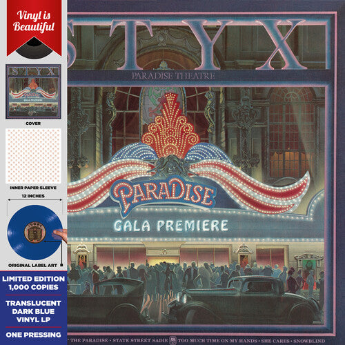 Styx Paradise Theatre Vinyl