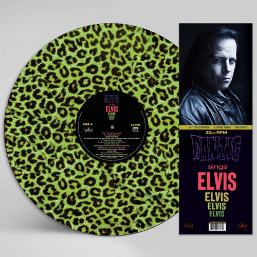 Danzig Sings Elvis - A Gorgeous Green Leopard Picture Disc Vinyl Vinyl