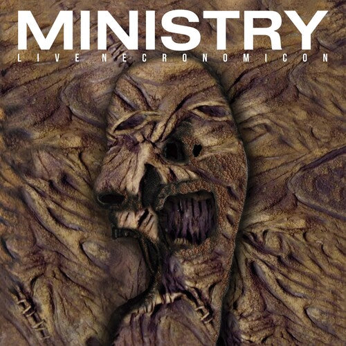Ministry Live Necronomicon - Black/ Gold Splatter Vinyl