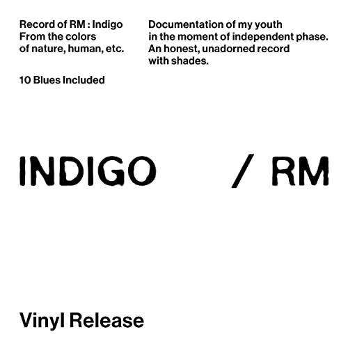 RM (BTS) ‘Indigo’ Vinyl