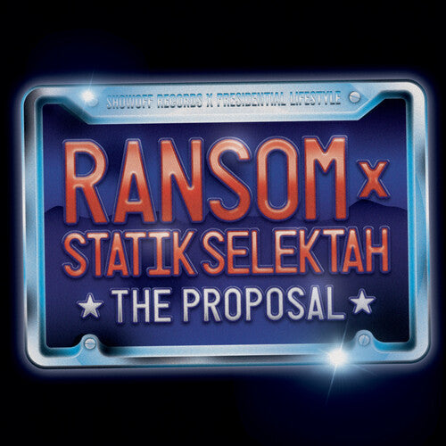 Ransom & Statik Selektah  The Proposal Vinyl