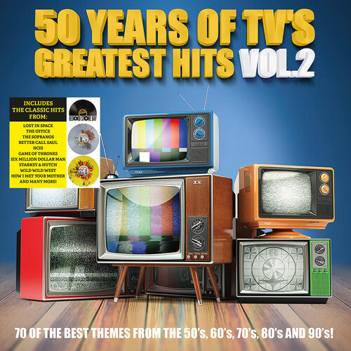 Various Artists 50 Years Of Tv's Greatest Hits Vol. 2 / Var  (RSD 4.22.23) Vinyl