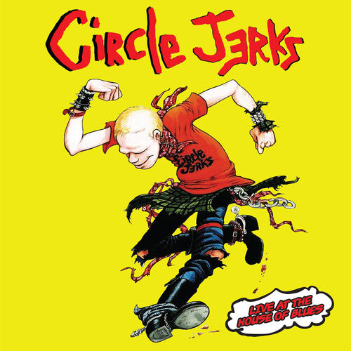The Circle Jerks Live At The House Of Blues - Yellow (Colored Vinyl, Yellow, With DVD) Vinyl