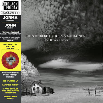 Hurlbut, John and Jorma Kaukonen The River Flows Vinyl