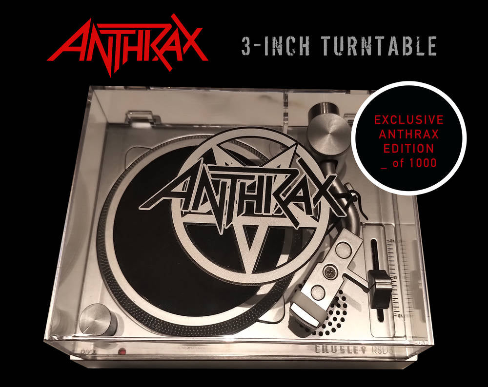 Anthrax Anthrax Crosley 3" RSD turntable Vinyl