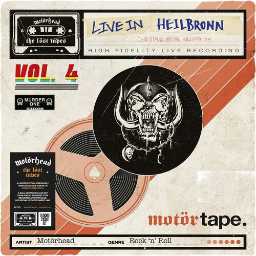 Motorhead Lost Tapes, Vol. 4 (Live in Heilbronn 1984) (RSD 4.22.23) Vinyl