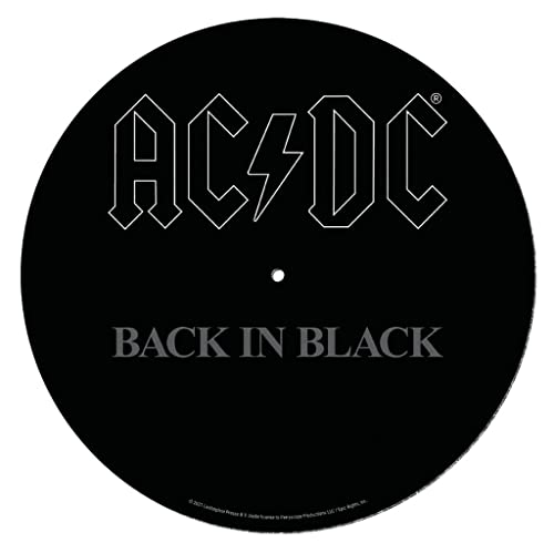 AC/DC Back In Black Slipmat