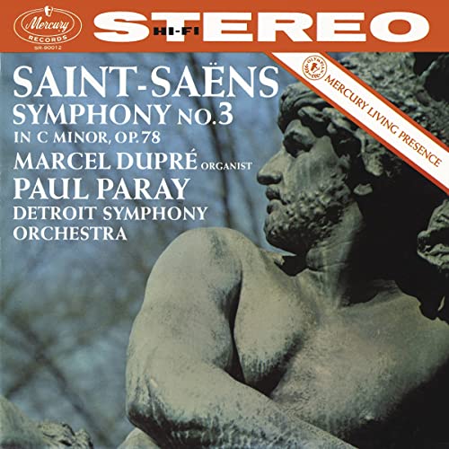 Marcel Dupré/Paul Paray/Detroit Symphony Orchestra Saint-Saëns: Symphony No. 3 Vinyl