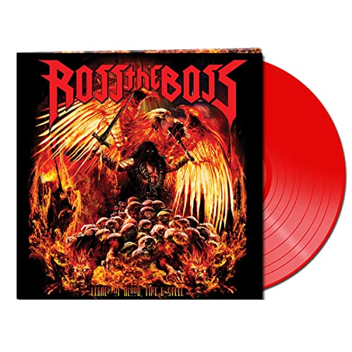 Legacy Of Blood, Fire & Steel (Colored Vinyl, Red, 180 Gram Vinyl, Limited Edition, Anniversary Edition)