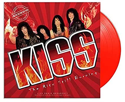 KISS The Ritz Still Burning RED Vinyl  Vinyl