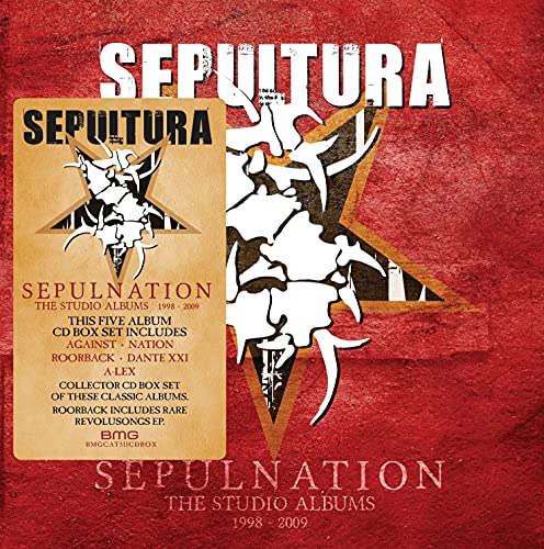Sepultura Sepulnation - The Studio Albums 1998 – 2009 CD