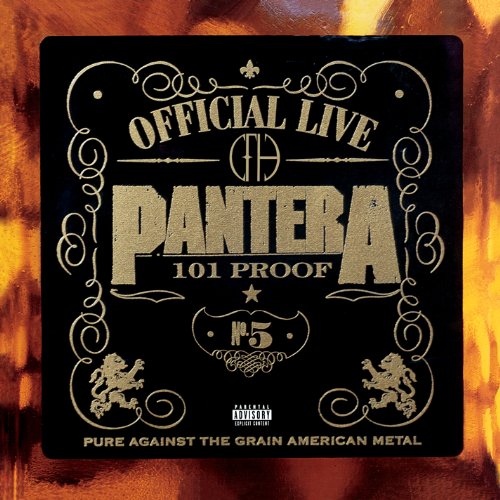 Pantera Official Live: 101 Proof Vinyl