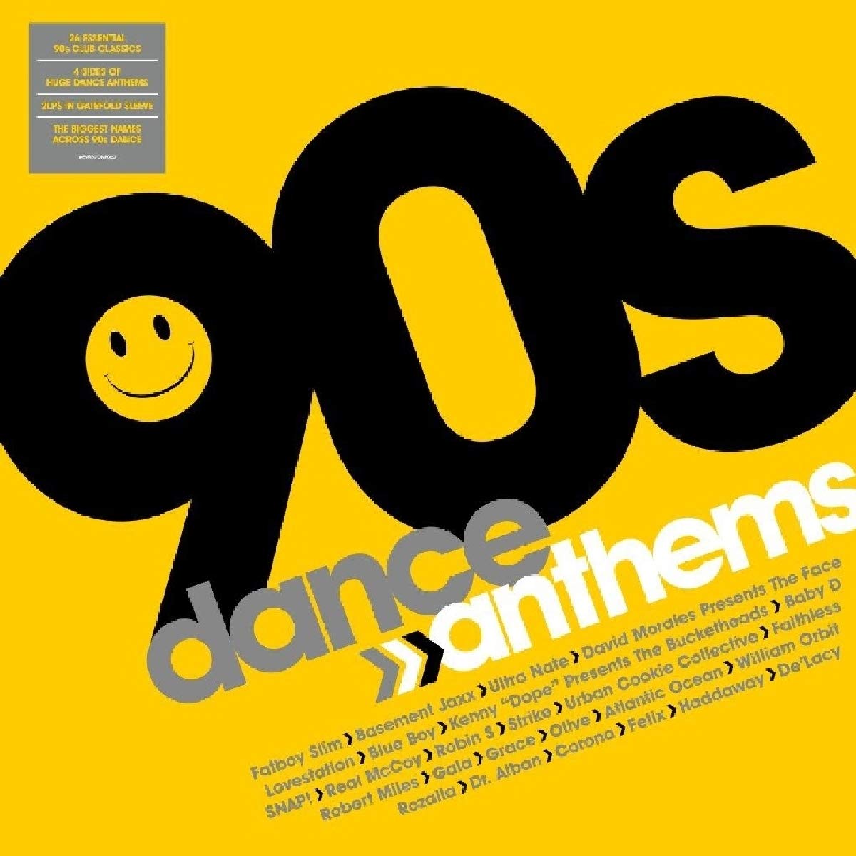 Various Artists 90s Dance Anthems Vinyl