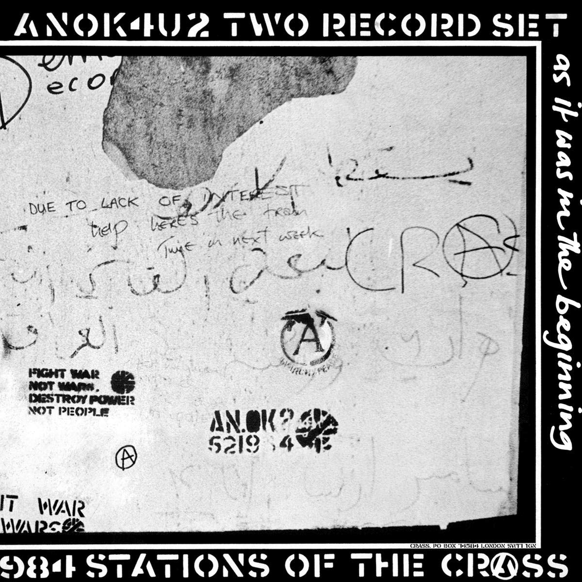 Crass Stations Of The Crass Vinyl