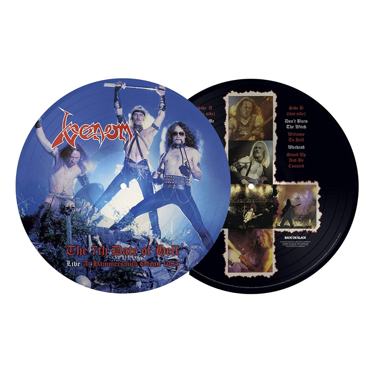 Venom 7th Date Of Hell: Live At Hammersmith 1984 Vinyl