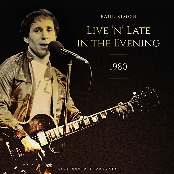 Paul Simon Late In The Evening, Live 1980 Vinyl