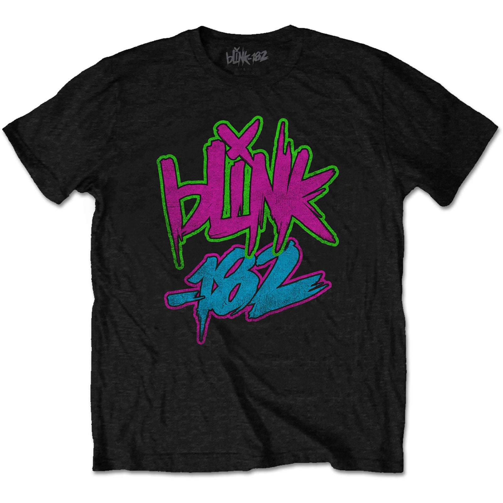 blink-182_unisex_t-shirt:_neon_logo