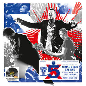 Simple Minds 5 x 5 Live Vinyl