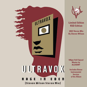 Ultravox Rage In Eden Vinyl