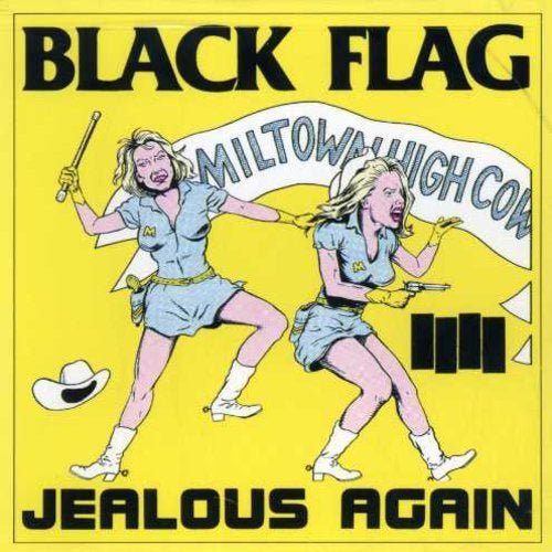 Black Flag Jealous Again CD