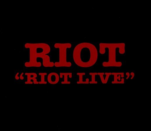 Riot RIOT LIVE CD