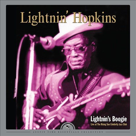Lightnin Hopkins LIGHTNIN'S BOOGIE: LIVE AT THE RISING SUN CELEBRIT Vinyl