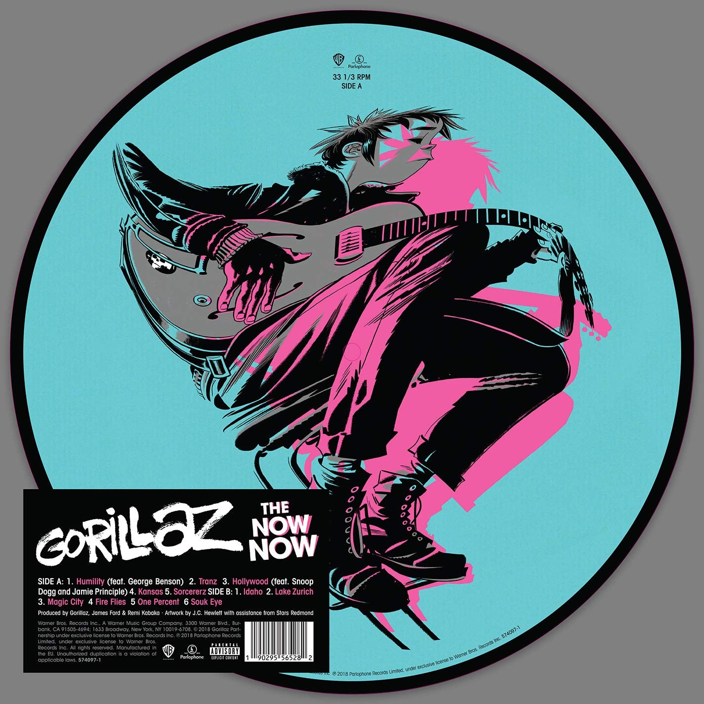 Gorillaz The Now Now Vinyl