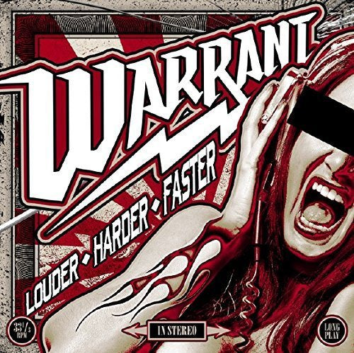 Warrant LOUDER HARDER FASTER Vinyl