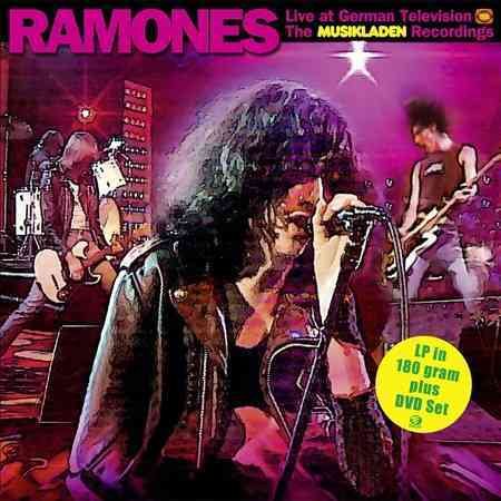 Ramones Live At German Television: Musikladen Recordings 1978 LP/PAL DVD Vinyl