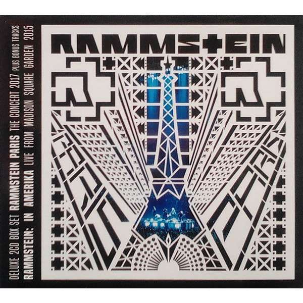 Rammstein Paris The Concert 2017 PLUS: Bonus Tracks Rammstein: In Amerika Live From Madison Square Garden 2015 CD