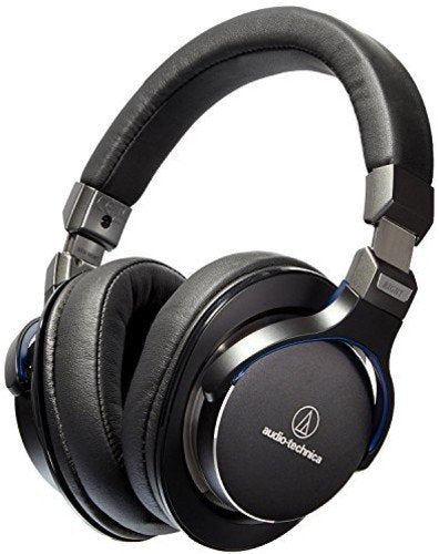 Audio-Technica ATH-MSR7BK SonicPro Over-Ear High-Resolution Audio Headphones, Black Headphone