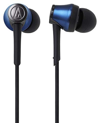 Audio-Technica Sound Reality Wireless In-Ear Headphones, Blue ATH-CKR55BTBL Headphone