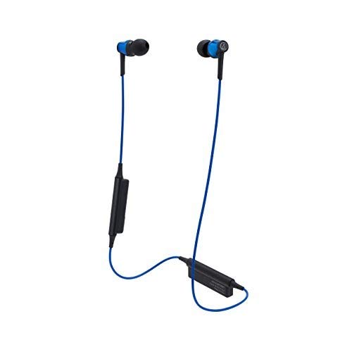 Audio-Technica Sound Reality Wireless In-Ear Headphones, Blue ATH-CKR35BTBL Headphone