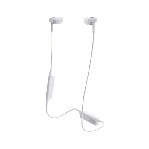 Audio-Technica Sound Reality Wireless In-Ear Headphones, Silver ATH-CKR35BTSV Headphone