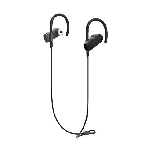 Audio-Technica ATH-SPORT50BTBK SonicSport Bluetooth Wireless In-Ear Headphones, Black Headphone