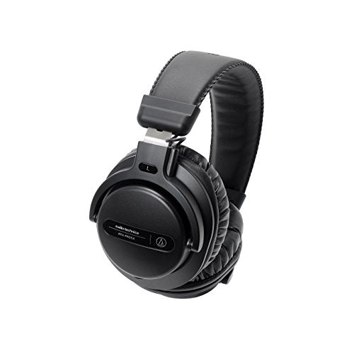 Audio-Technica ATH-PRO5XBK Professional Over-Ear Closed-Back Dynamic DJ Monitor Headphones, Black Headphone