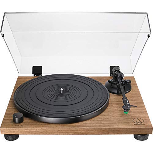Audio-Technica AT-LPW40WN - Fully Manual Belt-Drive Turntable, Walnut Turntables