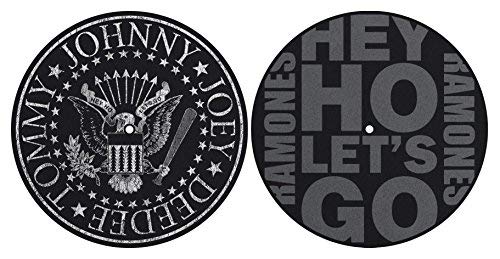 Ramones  Ramones Classic Seal / Hey Ho Slipmat/ Schallplattenspielerauflage Slipmat