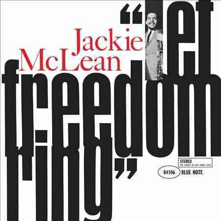 Jackie Mclean LET FREEDOM RING Vinyl