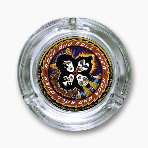 Kiss ICUP 30872 KISS Rock and Roll Over Ashtray, Multicolor Merchandise