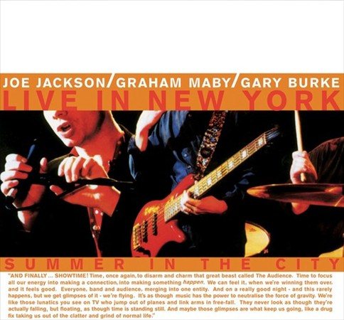 Joe Jackson SUMMER IN THE CITY: LIVE IN NEW YORK Vinyl