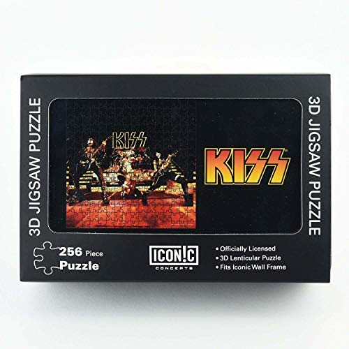 Kiss  Licensed 3D Jigsaw Puzzle / Live Performance '77 Accessories