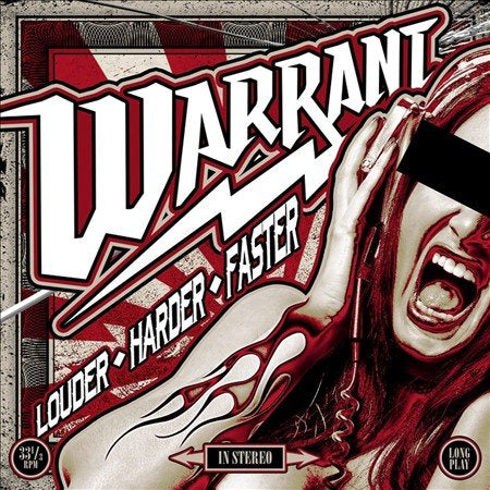 Warrant LOUDER HARDER FASTER CD
