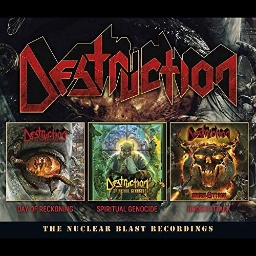 DESTRUCTION NUCLEAR BLAST RECORDINGS CD