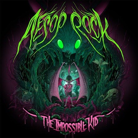 Aesop Rock The Impossible Kid [Explicit Content] (Green & Pink Neon Colored Vinyl) (2 Lp's) Vinyl